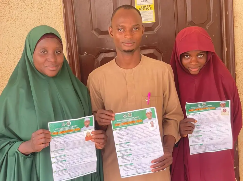 Jantabo Scholarship beneficiaries group